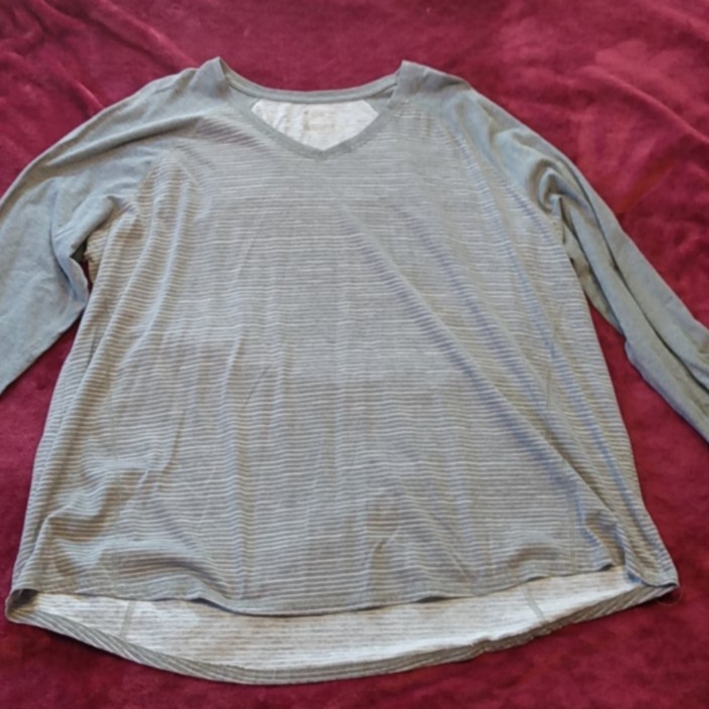 Striped long sleeve comfortable shirt!